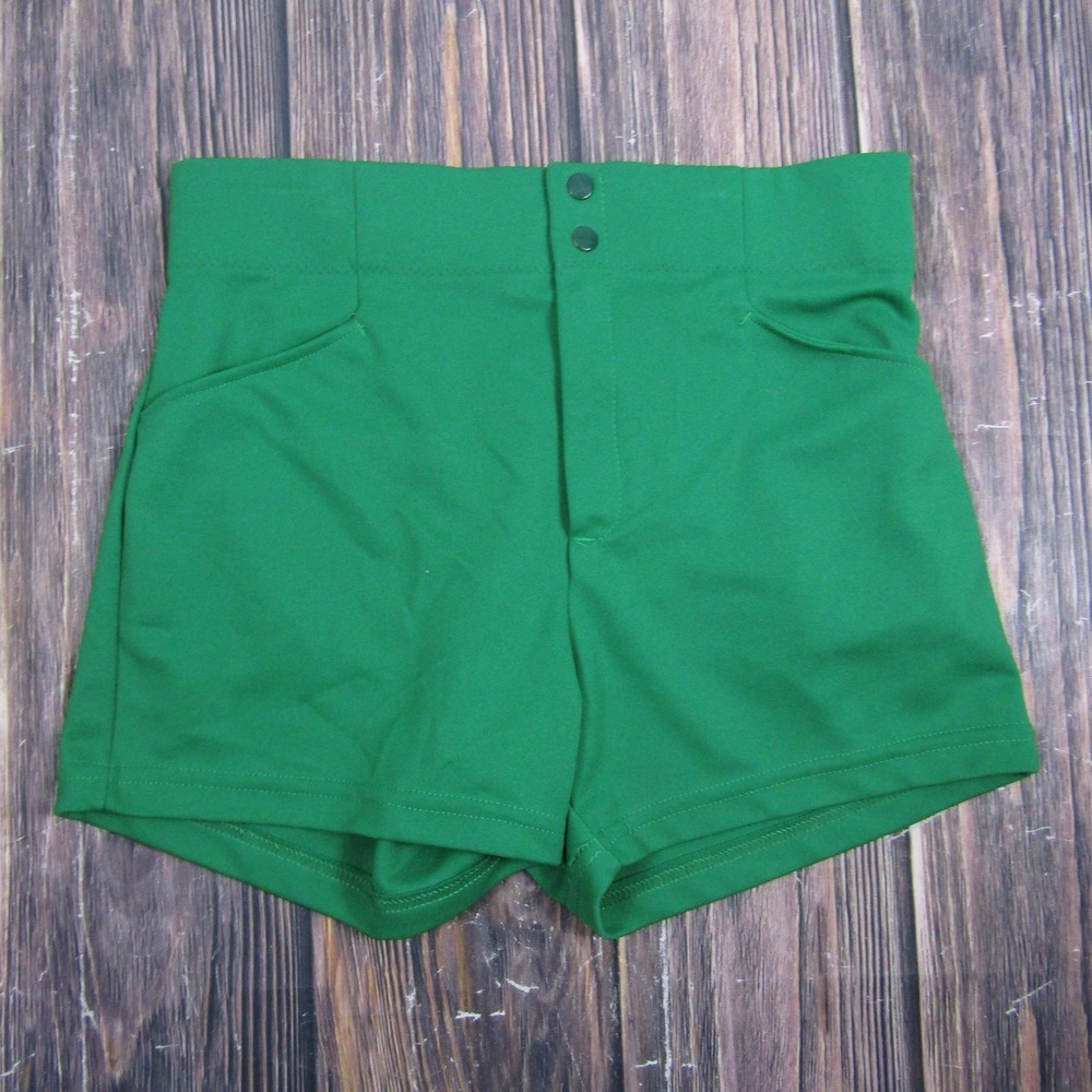 BIKE Vintage Mens Large 36 4" Inseam Green Sweat Shorts Made In USA Preowned